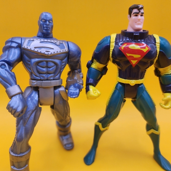 DC Comics Other - 1995 Superman Man of Steel John Henry Irons Deep Dive 4.5" Kenner DC Comics
